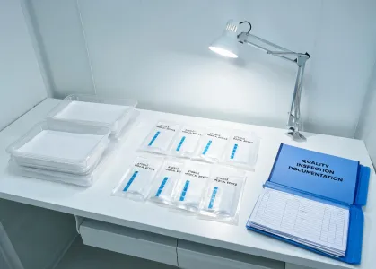 Medical device packaging preparation