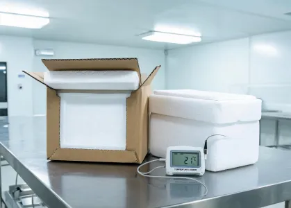Cold chain protective packaging